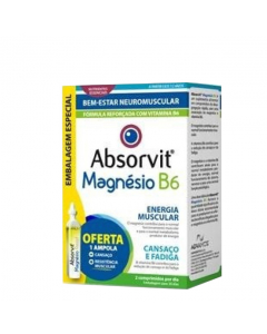 Absorvit Magnésio B6 Comprimidos oferta Ampola