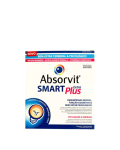 Absorvit Smart Extra Plus 30 Cápsulas + 30 Ampolas