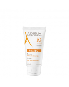 A-Derma Protect Creme Pele Normal a Seca SPF50+ Sem Perfume 40ml