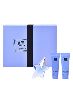 Angel Eau de Parfum de Thierry Mugler Coffret Perfume Feminino 25+50+50ml