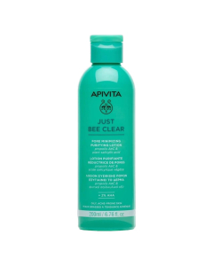 Apivita Just Bee Clear Loção Purificante Redutora de Poros 200ml