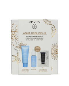 Apivita Aqua Beelicious Coffret Creme Ligeiro Hidratação e Frescura