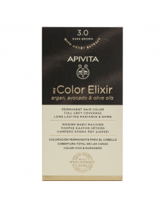 Apivita My Color Elixir Coloração Permanente Cor 3.0 Castanho Escuro