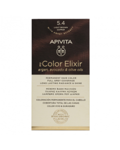Apivita My Color Elixir Coloração Permanente Cor 5.4 Castanho Claro Acobreado
