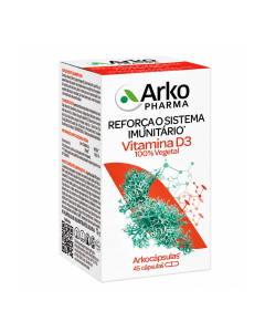 Arkocápsulas Vitamina D3 Cápsulas 45unid.