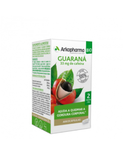 Arkocápsulas Guaraná BIO Cápsulas 80unid.