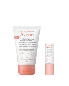 Avène Cold Cream Pack Creme Mãos + Stick Labial (50+4)