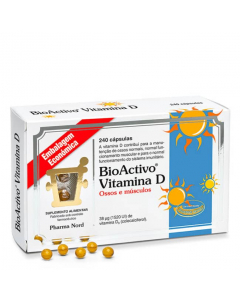 BioActivo Vitamina D Cápsulas 240un.