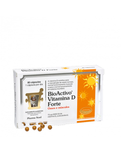 Bioactivo Vitamina D Forte Cápsulas 80unid.