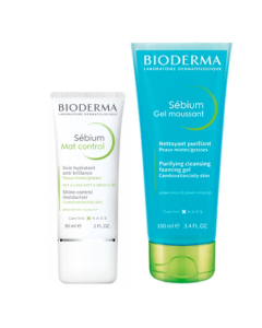 Bioderma Sebium Mat Control Pack Oferta Gel Moussant