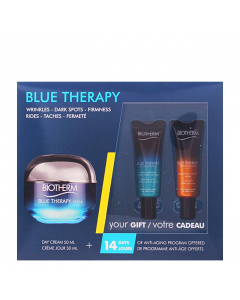 Biotherm Blue Therapy Pack Creme Dia + Sérum Dia + Sérum Noite 50+10+10ml