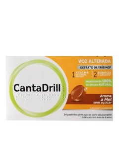 CantaDrill Garganta Pastilhas Sem Açúcar 24unid.
