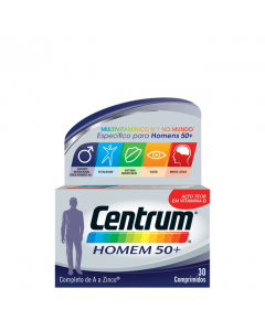 Centrum Select 50+ Homem Comprimidos Revestidos 30unid.