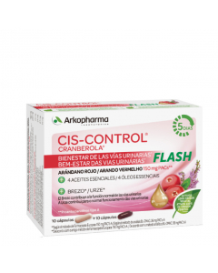 Cis-Control Cranberola Flash Cápsulas 20unid.