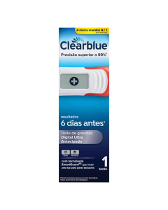 Clearblue Digital Teste Gravidez Ultra Antecipado 1unid.