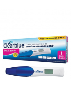 Clearblue Teste de Gravidez Indicador de Semanas 1unid.