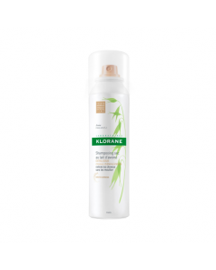 Klorane Leite de Aveia Spray Shampoo Seco Cabelos Castanhos 150ml
