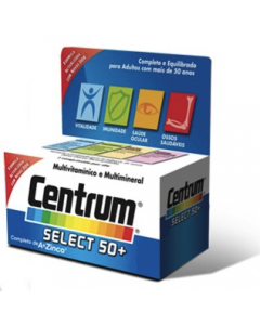 Centrum Select 50+ Comprimidos Revestidos 100unid.