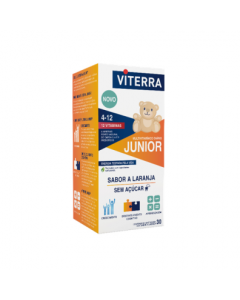 Viterra Junior Comprimidos Mastigáveis Suplemento Multivitamínico 30unid.