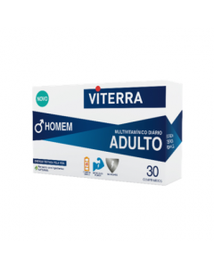 Viterra Homem Comprimidos Suplemento Multivitamínico para Adulto 30unid.
