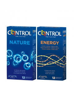 Control Duo Preservativos Nature + Energy