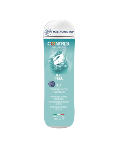 Control Ice Feel Gel Hidratante de Massagem Efeito Frio 200ml