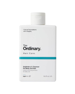 The Ordinary 4% Sulphate Cleanser Gel Limpeza Corpo e Cabelo 240ml