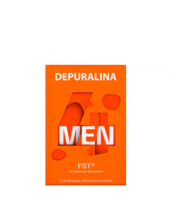 Depuralina 4 Men Cápsulas Queima-Gorduras 60unid.
