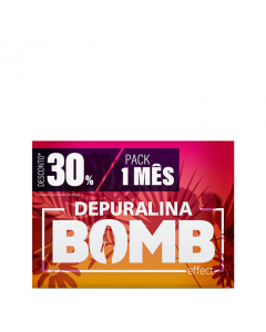Depuralina Bomb Effect Cápsulas Perda de Peso 120unid.