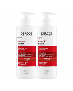 Dercos Energy+ Shampoo Antiqueda Duo 2x400ml