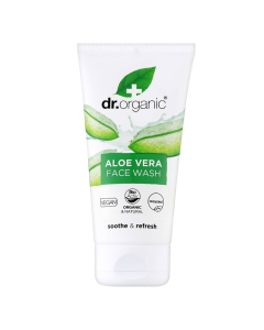 Dr. Organic Bioative Skincare Aloé Vera Creme de Limpeza Rosto 150ml