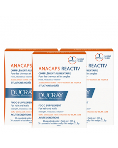 Ducray Anacaps Reactiv Cápsulas 3x30unid.