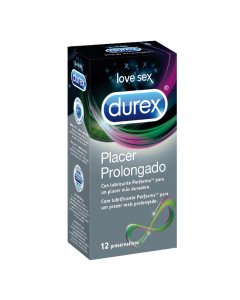 Durex Love Sex Placer Prolongado Preservativos 12unid.