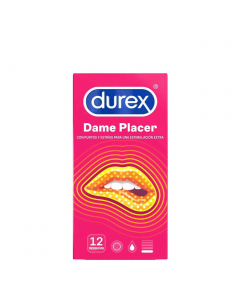 Durex Dame Placer Preservativos 12unid.