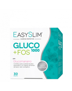 EasySlim Gluco 1000 + FOS Saquetas 30unid.