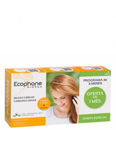 Ecophane Fortificante Cabelo e Unhas Pack Comprimidos 3x60unid.