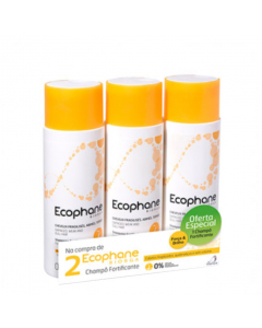 Ecophane Pack Shampoo Fortificante 3x200ml