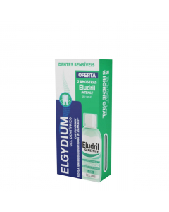 Elgydium Pack Gel Dentes Sensíveis + Eludril Sensitive Colutório