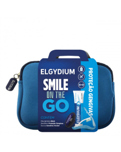 Elgydium Smile On The Go Proteção Gengivas Kit Viagem