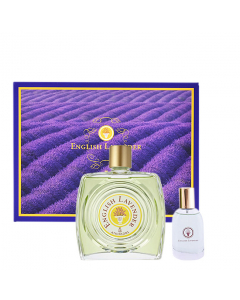 English Lavender de Atkinsons Coffret Perfume Feminino oferta Spray Mini 320+30ml