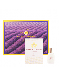 English Lavender de Atkinsons Coffret Perfume Feminino oferta Spray Mini 150+30ml