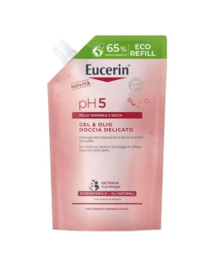 Eucerin pH5 Gel & Óleo de Banho Recarga 400ml