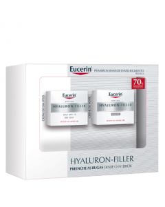 Eucerin Hyaluron Filler Coffret Creme FPS15 + Creme Noite
