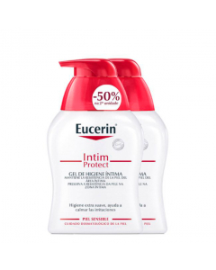 Eucerin Intim Protect Pele Sensível Duo Gel Higiene Íntima Preço Especial 2x250ml