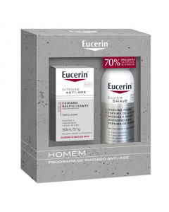 Eucerin Men Anti-Age Coffret Creme Dia Revitalizante + Espuma Barbear