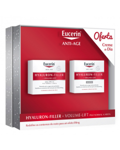 Eucerin Hyaluron Filler + Volume Lift Pack Creme Dia + Creme Noite