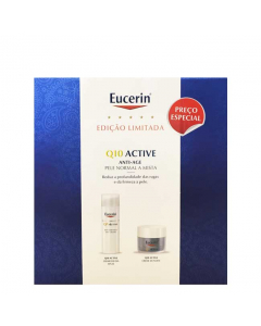 Eucerin Q10 Active Anti-Age Pack Creme Dia FPS15 + Creme Noite 50+50ml