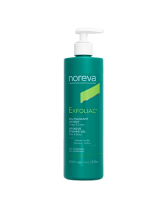 Noreva Exfoliac Gel de Limpeza Intensivo 400ml