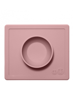 EZPZ Happy Bowl Taça Bebé Cor Rosa Nórdico