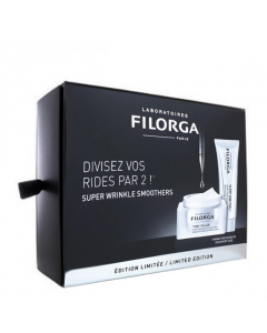 Filorga Super Wrinkle Smoothers Pack Creme Anti-Rugas + Creme Regenerante 50+30ml